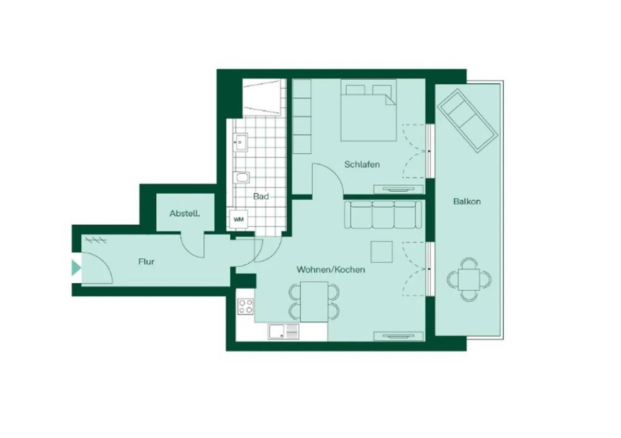 Apartment "Strandaster" - Haffresidenz Garz  المظهر الخارجي الصورة
